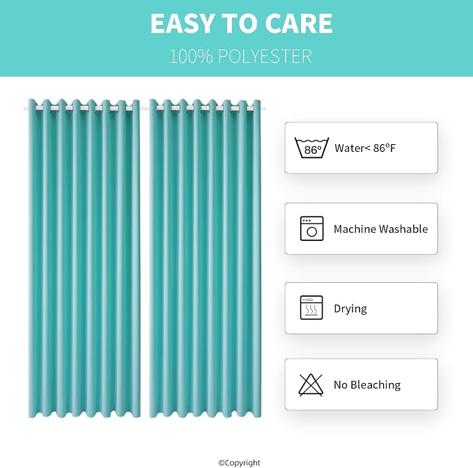 Waterproof Outdoor Curtain W105 x L84 - Image 7