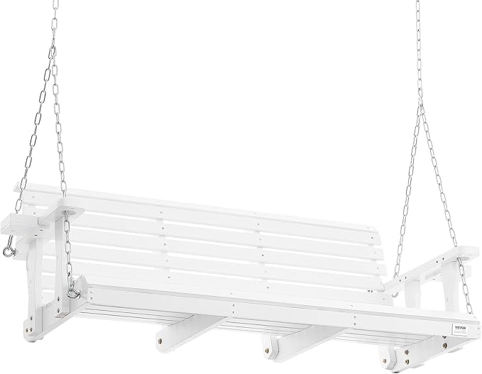 VEVOR Wooden Porch Swing 5.5FT - Image 12