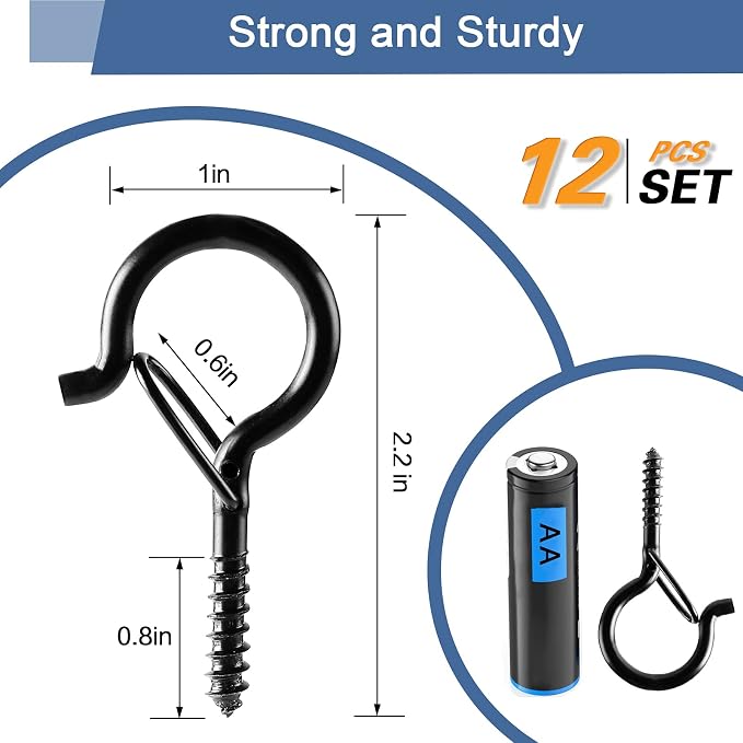 ADIIL 12 PCS Q Hanger Hooks - Image 5