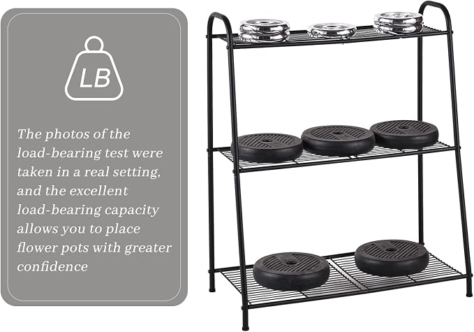 Metal Plant Stand Indoor Outdoor - Image 8