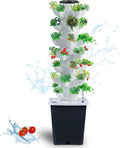Hydroponics Tower Indoor Growing System Vertical Garden Planter Indoor Smart by JPWDDWYT