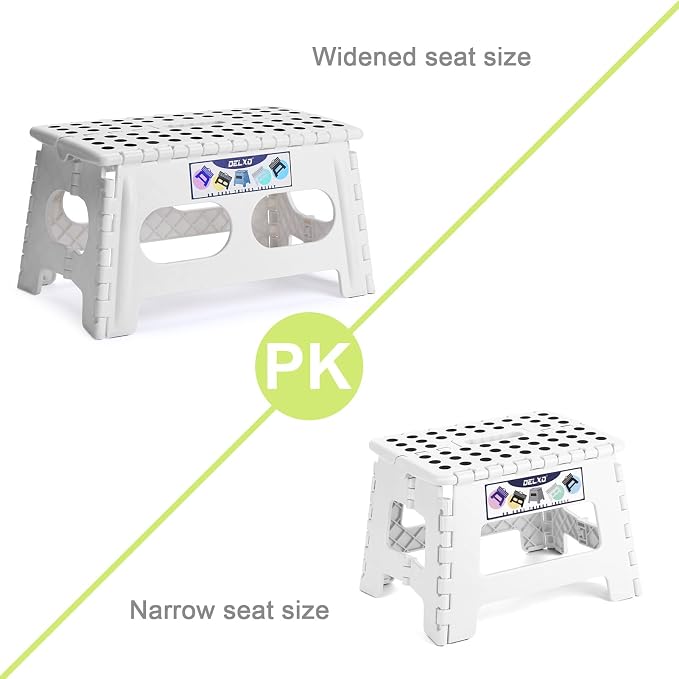 Delxo 9 Inch Folding Step Stool - Image 8