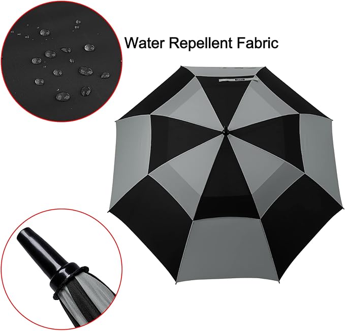 G4Free 47/54/62/68/72 Inch Automatic Open Golf Umbrella Oversize Extra Large - Image 4