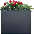38" L x 13" W x 30" H Metal Tall Rectangular Planter by MinCHI257