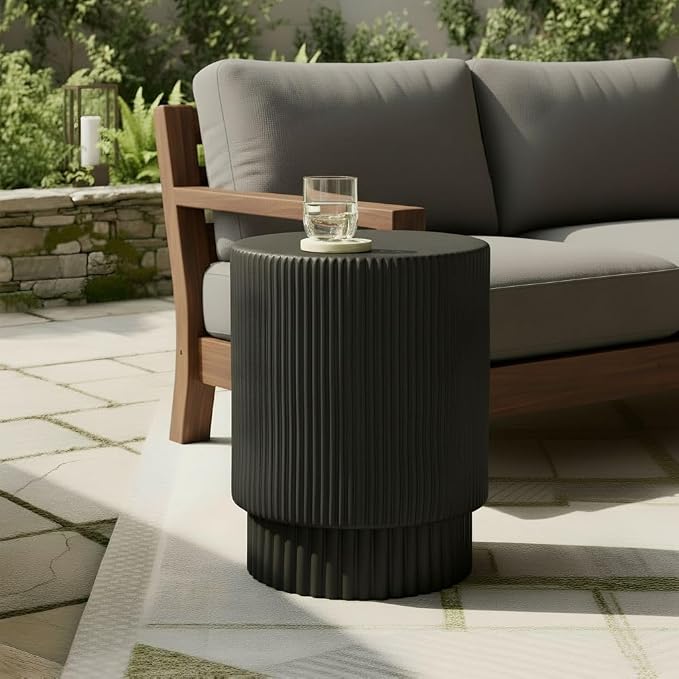Christopher Knight Home Parson Patio Lightweight Concrete Round Coffee Table by ChristopherKnightHome