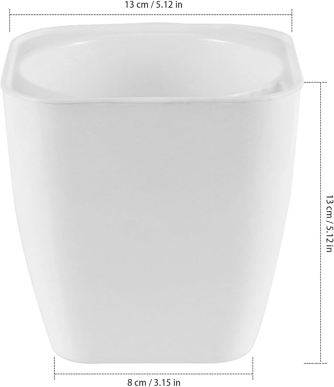 5 Inches Self Watering Planter, 10 Pack Plastic Self Watering Pots - Image 2