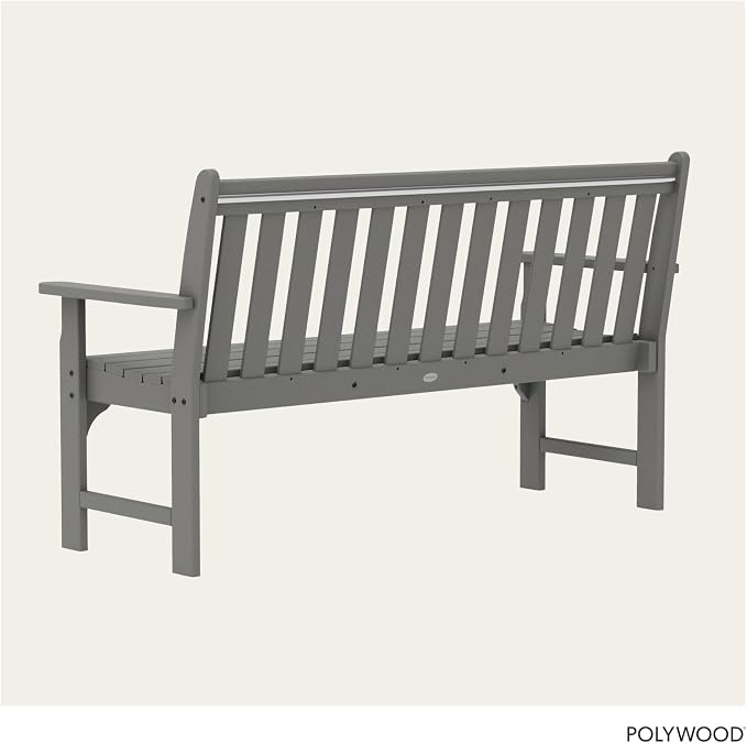 POLYWOOD Vineyard 60" Bench - Image 5