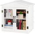 Outdoor Library Outdoor Book Box Storage Small Wooden Cabinet Little Literature by Exttlliy