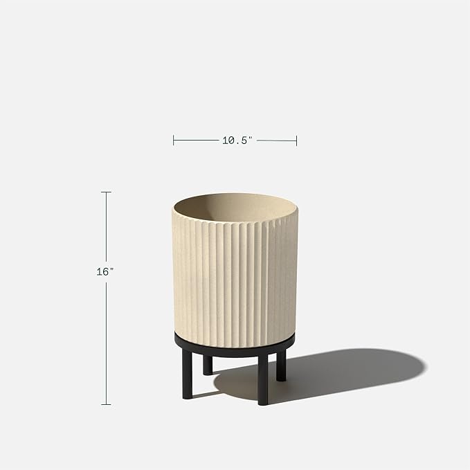 Veradek Demi Series Round Planter w/ Stand - Image 3