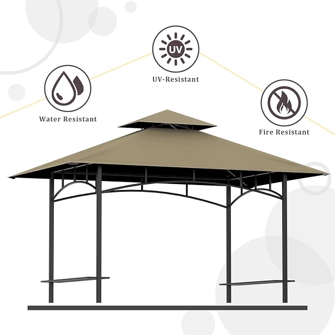 Grill Gazebo Replacement Canopy Top - Image 3