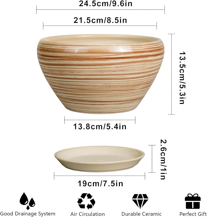 Indoor Planter 9 Inch - Image 3