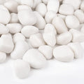 30 lbs White Rocks for Landscaping, 1-2 inch Decorative Rocks for Plants Indoor by OutdoorD%C3%A9cor