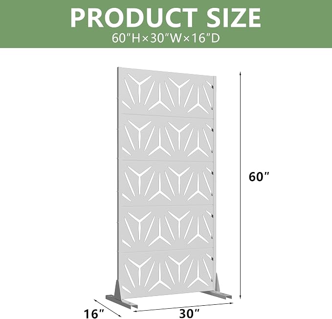 Casaphoria Metal Privacy Screen Outdoor - Image 4