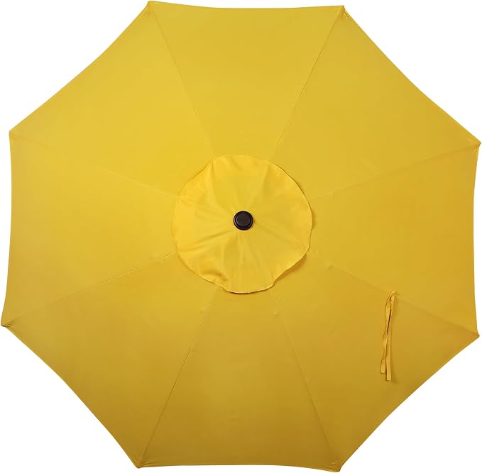 Blissun 9' Outdoor Patio Umbrella, Outdoor Table Umbrella, Yard Umbrella - Image 3