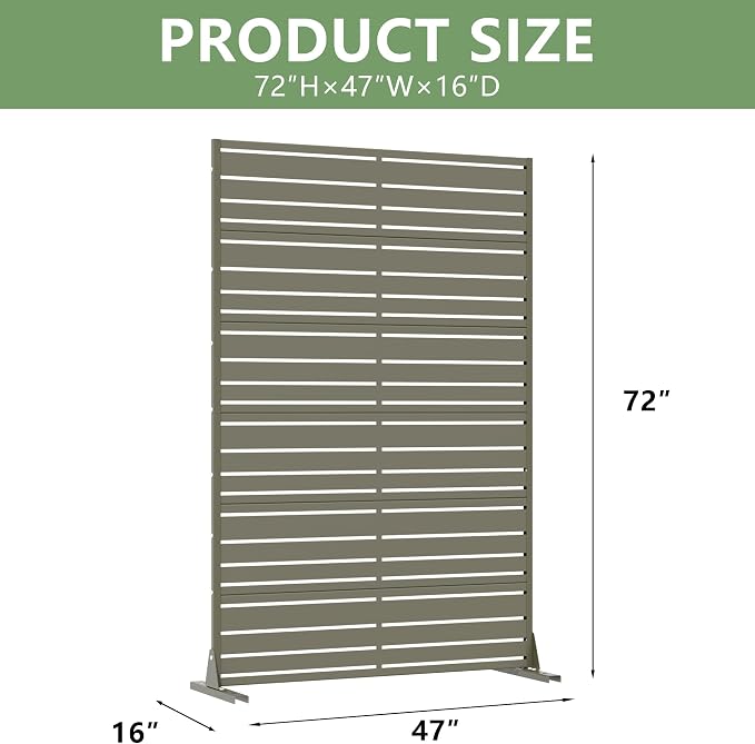 Casaphoria Metal Privacy Screen Outdoor - Image 5