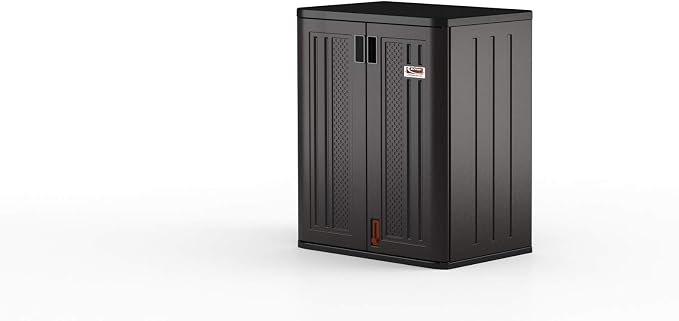 Suncast Heavy-Duty Resin Outdoor Storage Cabinet, Made in The USA - Image 22