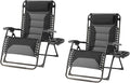 Zero Gravity Chair Set of 2 Oversized Padded Recliner by Unknown