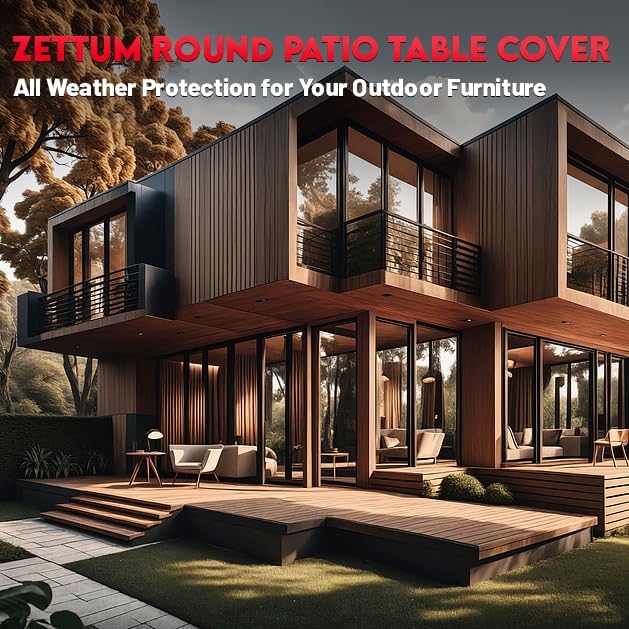 Zettum Round Patio Table Cover 62 Inch - Image 7