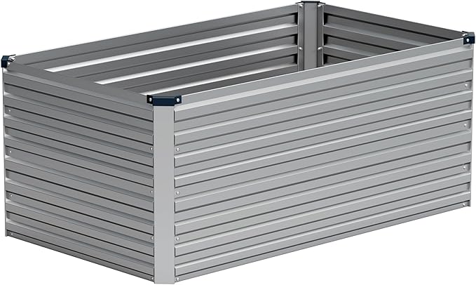Vengarus 4x2x2FT Galvanized Raised Garden Bed Kit, Outdoor Metal Planter Box - Image 7