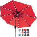 ABCCANOPY Durable Solar Led Patio Umbrellas by ABCCANOPY