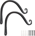 FEED GARDEN 2 Pack 8 Inch Hanging Plant Bracket Wall Hooks Decorative Plant by FEEDGARDEN