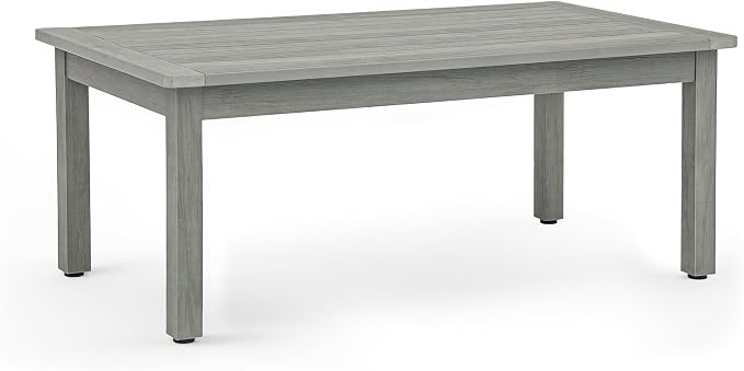 LUE BONA Outdoor Coffee Table, HDPS Patio Coffee Tables by LUEBONA