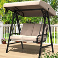 AECOJOY 2-Seat Outdoor Patio Swing Chair by AECOJOY