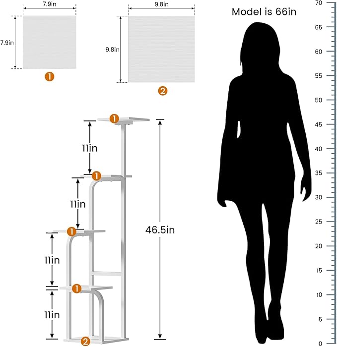 5 Tier Plant Stand Indoor, Plant Shelf - Image 6