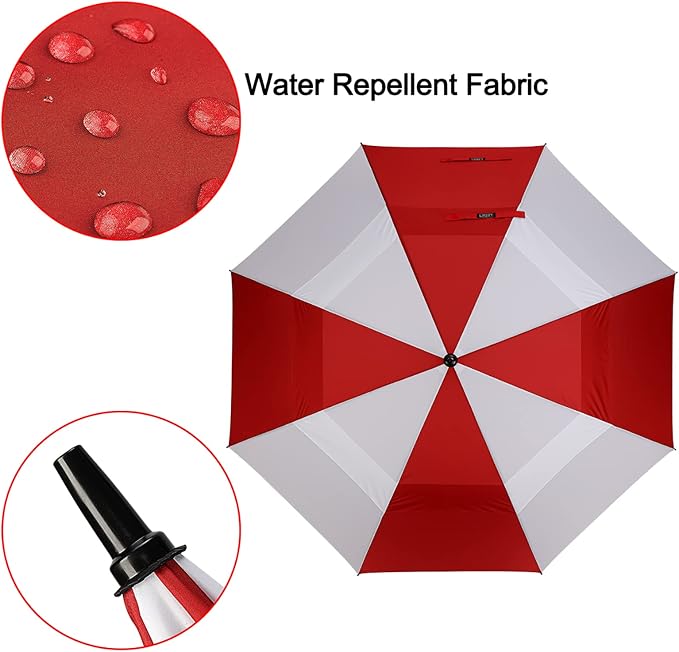 G4Free 47/54/62/68/72 Inch Automatic Open Golf Umbrella Oversize Extra Large - Image 5
