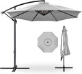 Best Choice Products 10ft Offset Cantilever Hanging Market Patio Umbrella by BestChoiceProducts