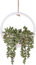 Floweroyal Artificial Succulents Hanging Plants 12.2'' Fake String of Pearls in by FloweroyalCrafts