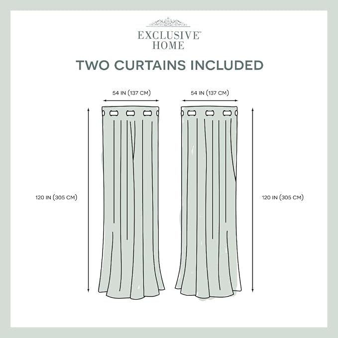 Exclusive Home Cabana Solid Indoor/Outdoor Light Filtering Hook-and-Loop Tab - Image 13
