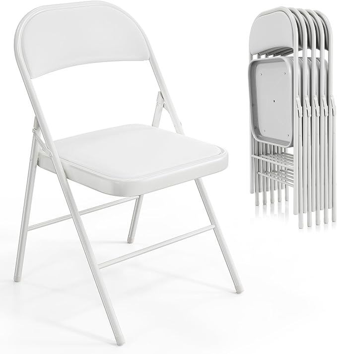 VINGLI 6 Pack Folding Chairs by VINGLI