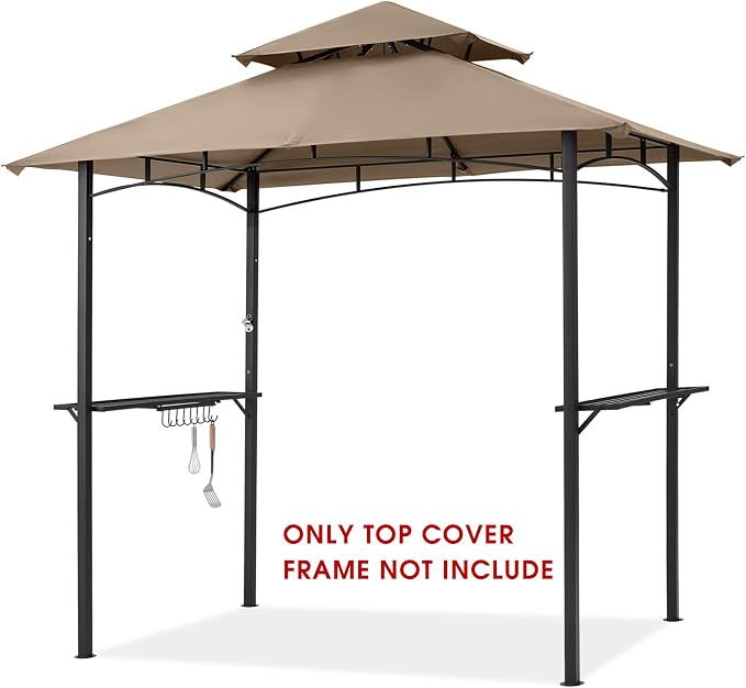 MASTERCANOPY Grill Gazebo Replacement Canopy Top - Image 9