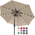 ABCCANOPY Durable Solar Led Patio Umbrellas by ABCCANOPY