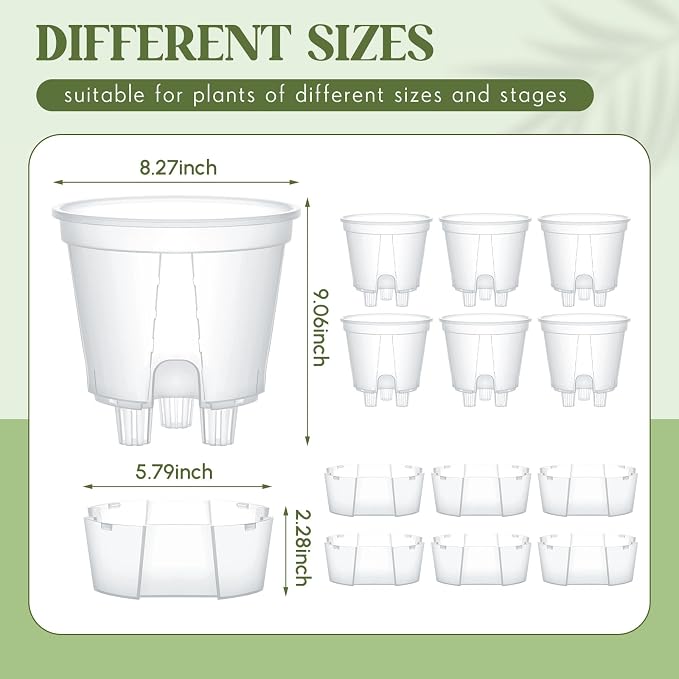 Self Watering Pots for Indoor Plants - Image 2