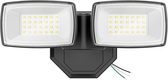 Onforu 3200LM Flood Lights Outdoor, 32W 6500K LED Security Light Manual Switch by Onforu