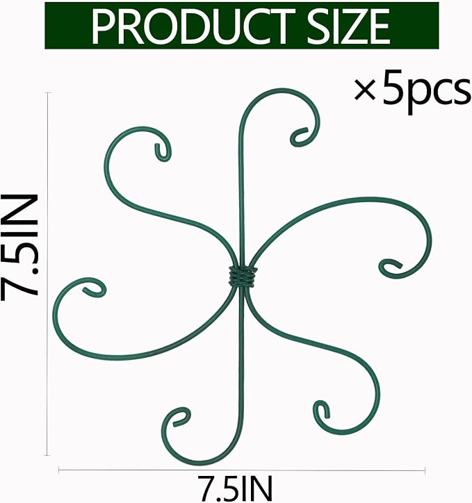 Monstera Plant Stem Support 5 Pcs - Image 2