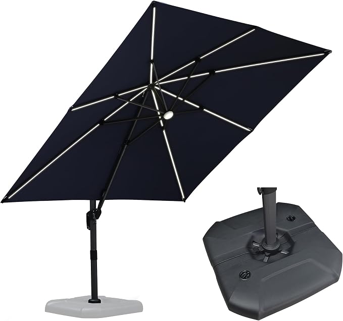 PURPLE LEAF 10 Feet Patio Umbrella by PURPLELEAF