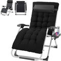 VINGLI 29" Padded Zero Gravity Chair, Lounge Chair by VINGLI
