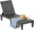 EasyUp Resin Chaise Lounge Chairs by EASYUP