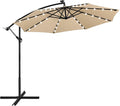 Yaheetech 10FT Solar Offset Umbrella by Yaheetech
