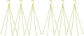 garini 6 Pack, 23 Inch Hanging Baskets Chain, Replacement Plant Hangers by garini