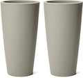 Step2 Tremont Tall Round Tapered Planter, Indoor/Outdoor Plants, Efficient by Step2