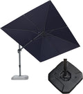 PURPLE LEAF 9' X 12' Right-left Tilt Patio Umbrella by PURPLELEAF