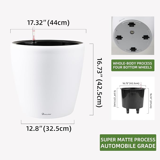 Dexceder 18x17 Self Watering Planter - Image 3