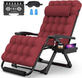 Suteck Oversized Zero Gravity Chair, 33In XXL Lounge Chair w/Removable by Suteck