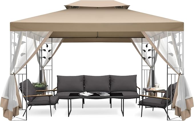 COBIZI Gazebo 10x13 Heavy Duty Gazebos - Image 5