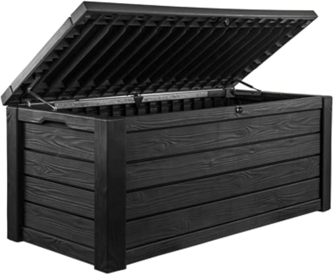 Keter Westwood 150 Gallon Resin Large Outdoor Storage Box - Image 9