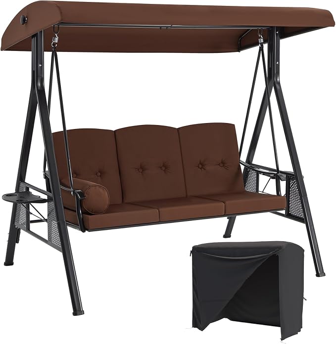 AECOJOY Outdoor Porch Swing by AECOJOY